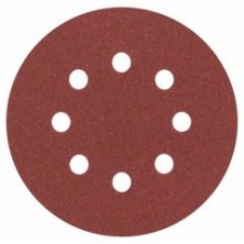 Шлифкруг 125 мм BOSCH 5 шлифлистов Øмм K100 Best for Wood+Paint