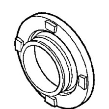 Запасная часть BOSCH Колпачок закрывающий GBH2-23REA (1619P02020)