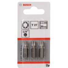 Бита BOSCH T27 / 25 mm / XH 1/4" / 3 шт.