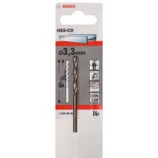Сверло по металлу BOSCH HSS-CO 3.3ММ