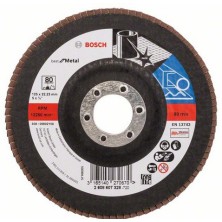 Шлифкруг лепестковый BOSCH 1125 K80 Best for Metal