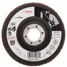 Шлифкруг лепестковый BOSCH 115 P60 Best for Inox