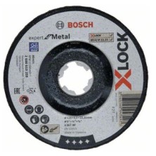 Оснастка X-LOCK BOSCH Обдирочный диск Expert for Metal 125x6x22.23 мм