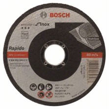 Отрезной круг BOSCH 115х1.0х22 Standard Inox