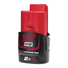 Аккумулятор Milwaukee M12 B2 (12V, 2.0 Ah)