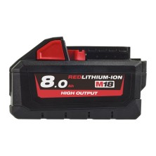Аккумулятор Milwaukee M18 HB8 (18V, 8.0 Ah, High Output)