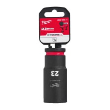 Головка торцевая Milwaukee SHOCKWAVE™ 1/2", 23 мм, удлиненная