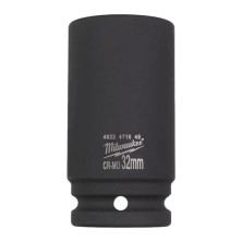 Головка торцевая Milwaukee SHOCKWAVE™ 3/4", 32 мм удлиненная