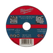 Отрезной круг Milwaukee диск SC 41/125х3 PRO+ (заказ кратно 25 шт.)