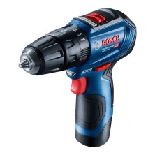 Дрель-шуруповерт ударный аккумуляторный BOSCH GSB 12V-30 (2*2.0 Ah, case) (CN)