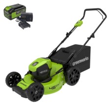 Газонокосилка аккумуляторная Greenworks GD40LM46HP (40V, 1*4.0 Ah, carton)