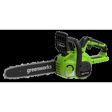 Пила цепная электрическая Greenworks G40CS30IIK2 (40V, 1*2.0 Ah, carton)