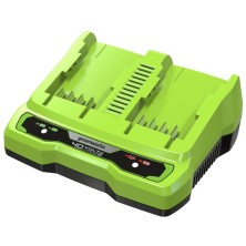 Зарядное устройство к АКБ Greenworks G40UC8 (40V, 2 port, 4A)