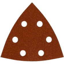 Шлифлист Milwaukee Шлифовальный лист Milwaukee 93x93/6 H&amp;L зерно 180 10шт (4932492273) (прочный и устойчивый к разрывам, из оксида алюминия, для обработки древесины