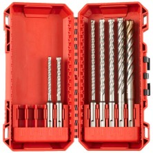 Сверло SDS-Plus Milwaukee Набор буров Milwaukee SDS+ MX4 7шт (4932492114) (обрабатываемый материал: кирпич/бетон/армированный бетон/натуральный камень, 5.5/6 x 115 мм, 5/5.5/6/