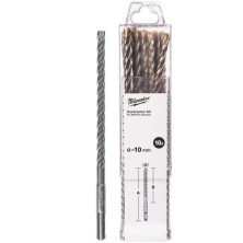 Сверло SDS-Plus Milwaukee Бур SDS+ 4C 10x210 10шт (4932498889)