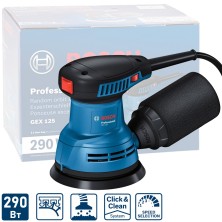 Шлифмашина эксцентриковая BOSCH GEX 125 (carton)