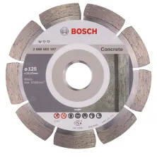 Алмазный диск BOSCH 125-22,23 круг сегментный по бетону Concrete