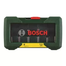 Фреза BOSCH НМ-ФРЕЗ SET 8MM-ХВ. АКЦ 6 шт.