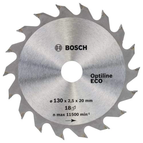 Пильный диск BOSCH 130x20/16x18 OptilineECO