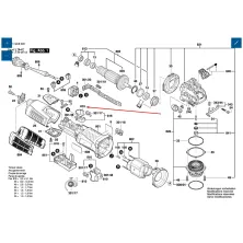 Щетки угольные BOSCH к GWS15-125CIE GWS17-125CIE GWS13-125CIE
