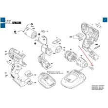 Запасная часть BOSCH Винт M6х23 шуруповерта Bosch 2603421229