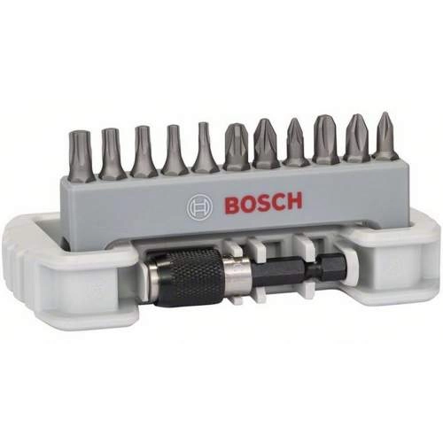 Набор бит BOSCH 12 шт PH,PZ,T+быстросмен держ