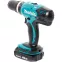 Дрель-шуруповерт аккумуляторный MAKITA DDF 453 SYE (2*1,5 Ah, case)