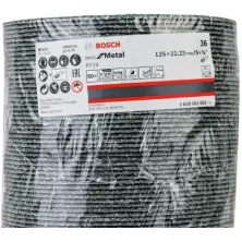 Шлифкруг 125 мм BOSCH Фибровый диск Best for Metal зерно керамический корунд мм K36