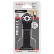 Полотно для реноваторова BOSCH Starlock Max BIM погружное 52 x 70 мм дерева с гвоздями MAII 52 APB