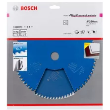 Пильный диск BOSCH 250x30x2.8/1.8x80T  Expert for High Pressure Laminate