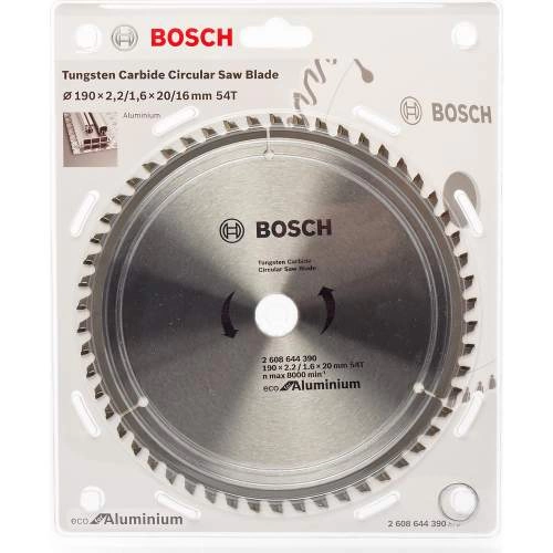 Пильный диск BOSCH ECO ALU/Multi 190x20/16-54T