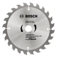 Пильный диск BOSCH 160x20x24T  ECO WO
