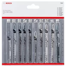 Пилка лобзиковая BOSCH ЛОБЗИКОВЫЕ ПИЛКИ Wood Clean 10 шт.