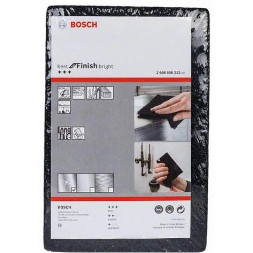 Шлифлист BOSCH Нетканые ы, 152x229,MED S