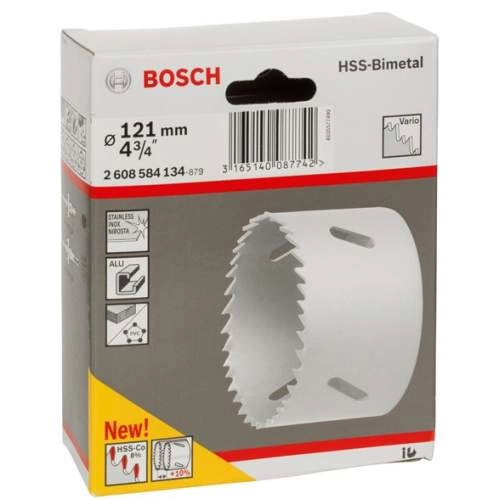 Биметаллическая коронка BOSCH STANDARD 121 ММ