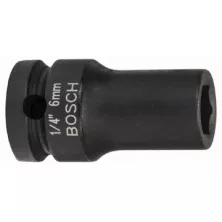 Головка торцевая BOSCH 6 ММ 1/4" УДАРНАЯ