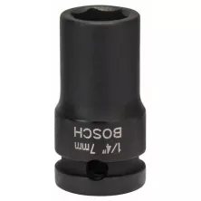 Головка торцевая BOSCH 7ММ 1/4" УДАРНАЯ