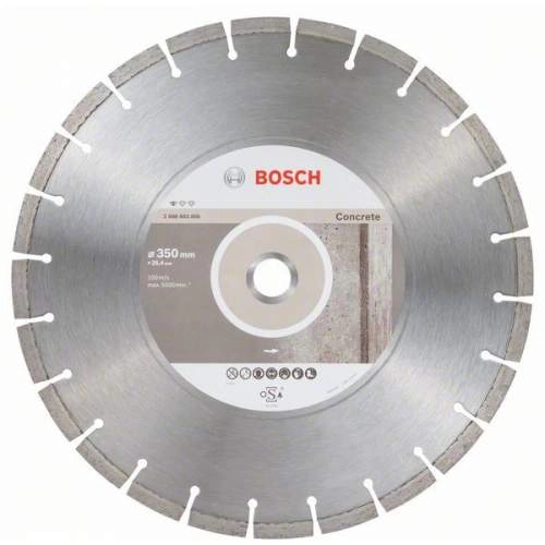 Алмазный диск BOSCH Standard for Concrete350-25.4