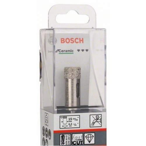 Алмазная коронка BOSCH Алм Best for Ceramic Diamonddrilling 15mm 19/32 "