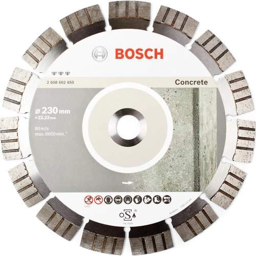 Алмазный диск BOSCH 230-22,23 Best for Concrete