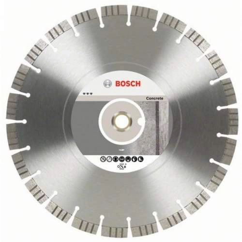 Алмазный диск BOSCH 350-20/25,4 круг сегментный по бетону Best for Concrete