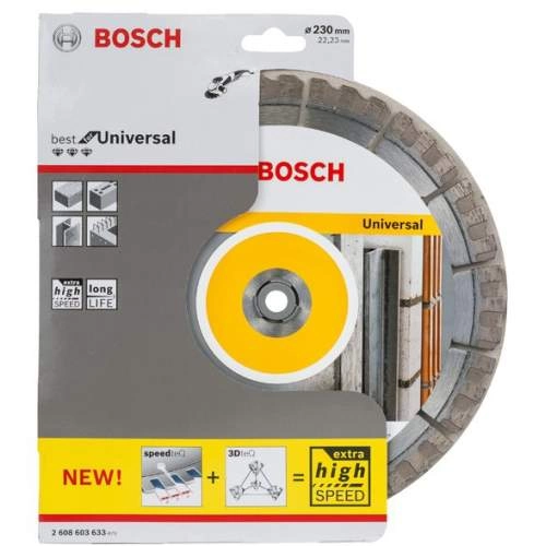 Алмазный диск BOSCH 230-22,23 Best for Universal