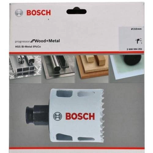 Биметаллическая коронка BOSCH BiM PROGRESSOR 210mm NEW