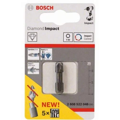 Бита BOSCH Ударная , T40, 25mm (x1)