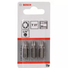 Бита BOSCH T27 TORX 25 mm 3 шт. XH