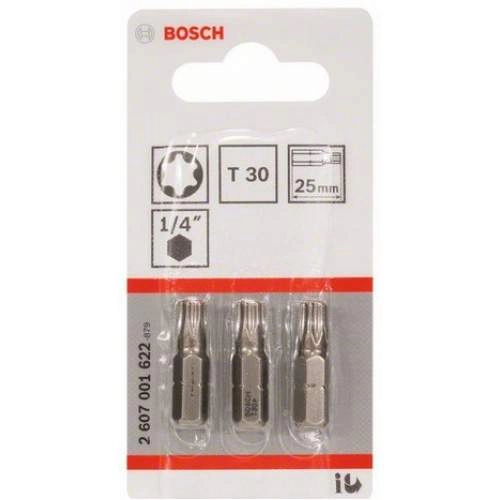 Бита BOSCH TORX T30 XH 25 mm 3 шт.