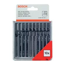 Пилка лобзиковая BOSCH ЛОБЗИКОВЫЕ ПИЛКИ SET 10 шт.