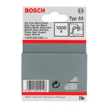 Скобы и штифты BOSCH 6ММ ТИП 53 1000 шт.