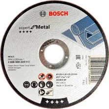 Отрезной круг BOSCH МЕТАЛЛ 125Х1.6 ММ